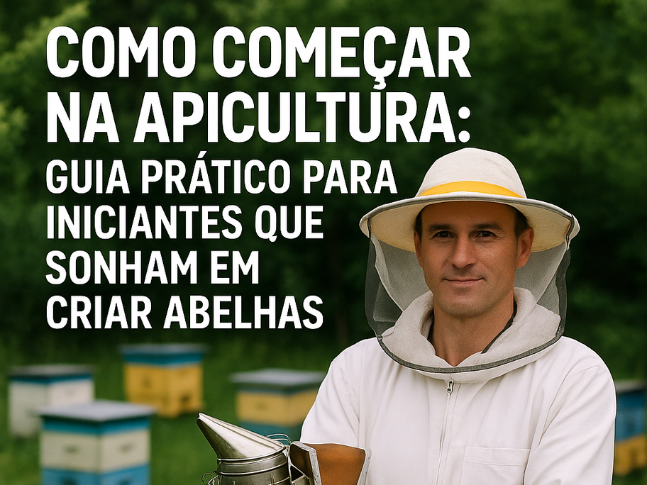 Como Começar na Apicultura: Guia Prático para Iniciantes que Sonham em Criar Abelhas