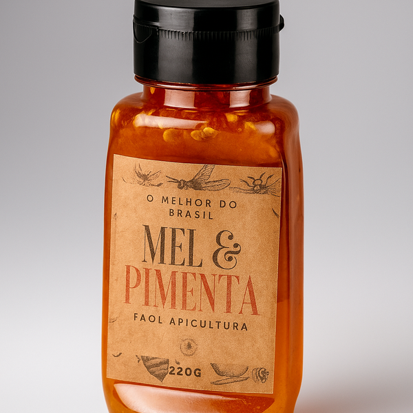 Mel com Pimenta 220g  – Explosão de sabor