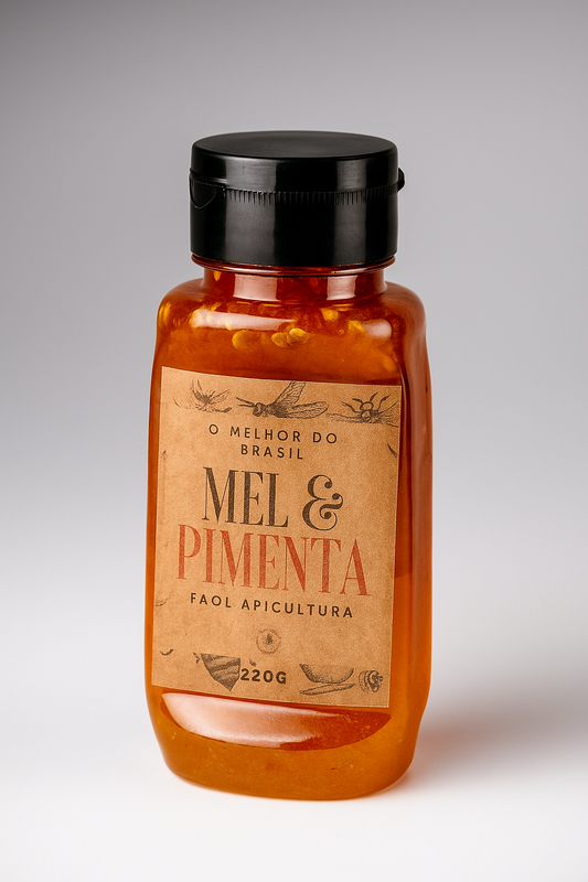 Mel com Pimenta 220g  – Explosão de sabor