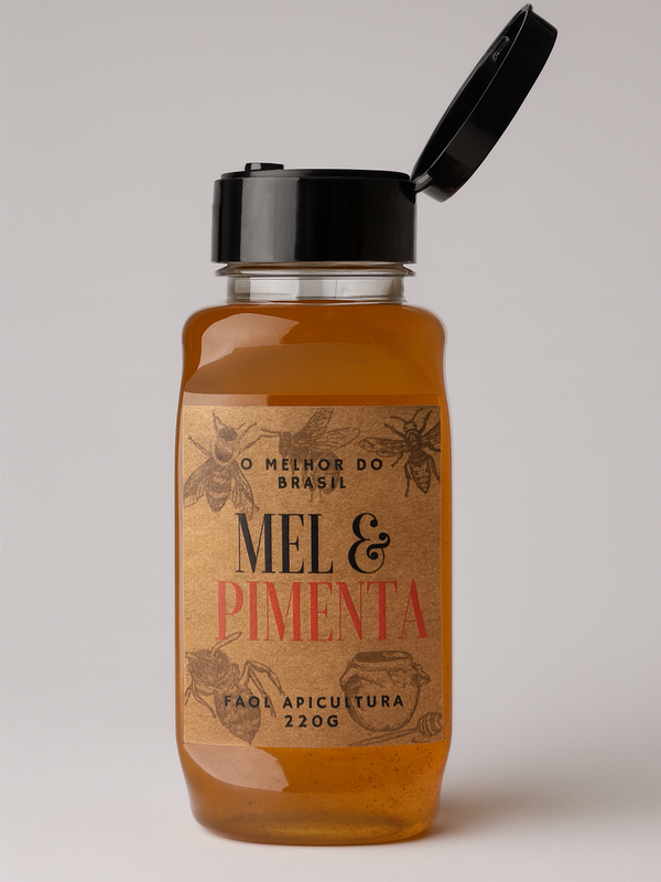 Mel com Pimenta 220g  – Explosão de sabor