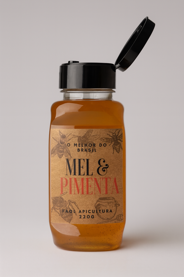 Mel com Pimenta 220g  – Explosão de sabor