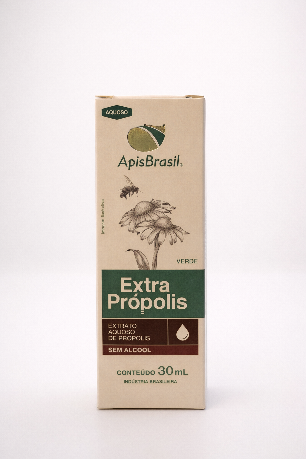 Extra Própolis Verde Sem Álcool 30ml – Imunidade Natural para Toda a Família