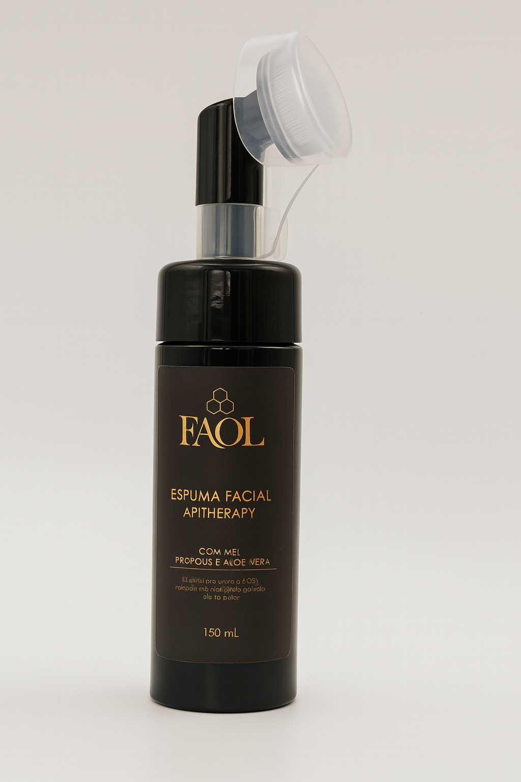 2x Espuma Facial Suave com Mel e Própolis 150ml | FAOL