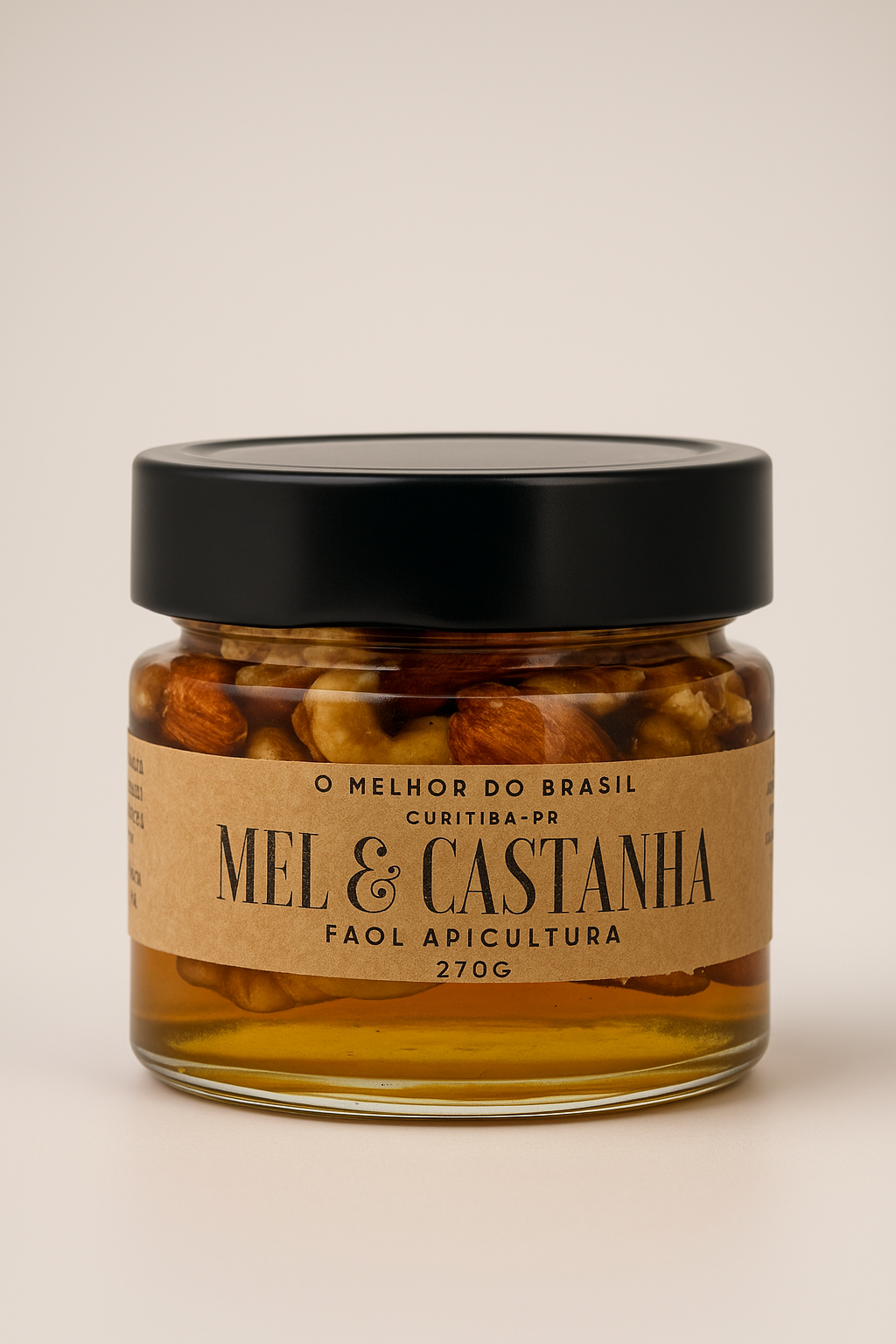 Mel & Castanhas 500g | Sabor e Saúde unidos