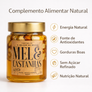 Mel com Castanhas Premium 500g – Energia e Saúde Natural