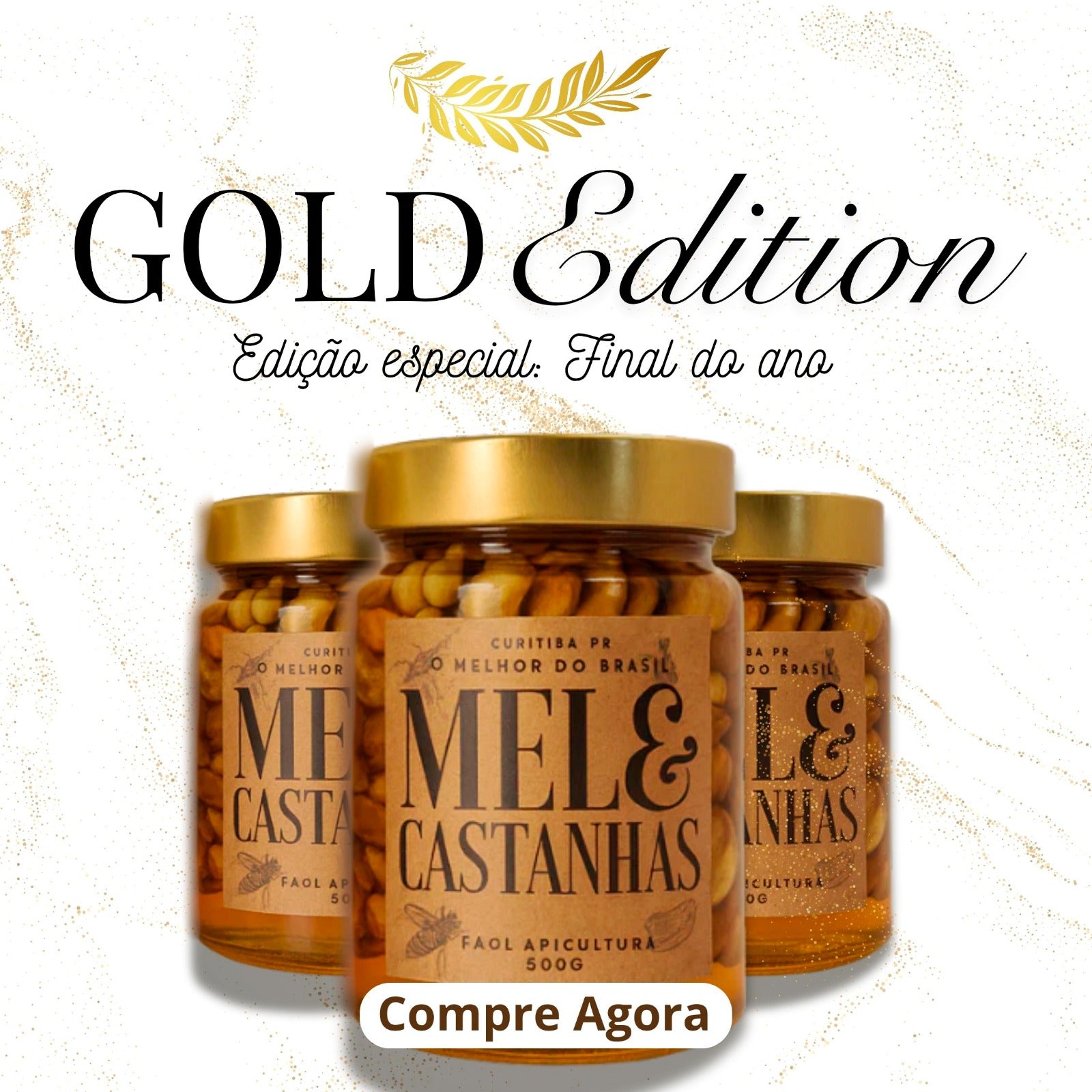 Combo Faol Signature – Mel com Castanhas 500g + Cana & Favo 200ml