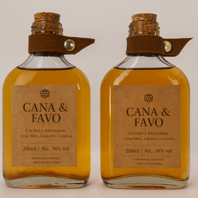 Combo Faol Signature – Mel com Castanhas 500g + Cana & Favo 200ml