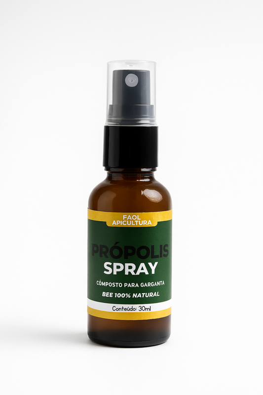 Spray de Própolis para Garganta – Alívio Natural (30ml)