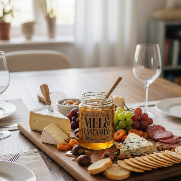 Mel com Castanhas Premium 500g – Energia e Saúde Natural