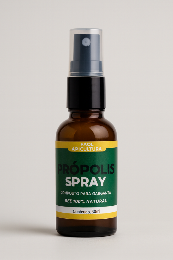 Spray de Própolis para Garganta – Alívio Natural (30ml)