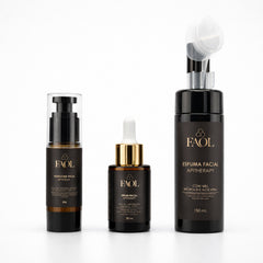 Kit Tratamento Facial Completo com Apitoxina, Mel e Própolis | Limpa, Rejuvenesce e Hidrata Intensamente