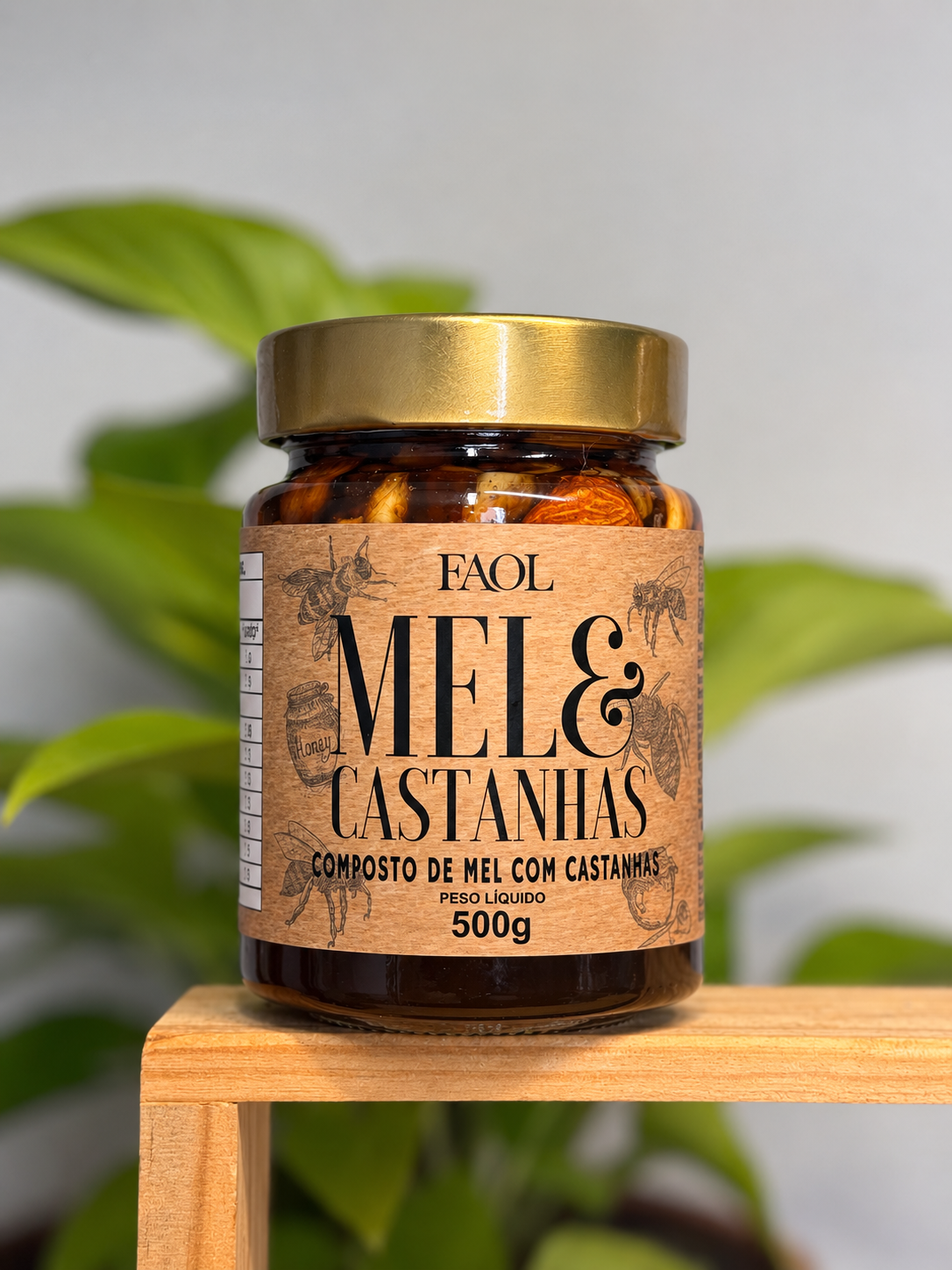 Kit Ritual Essência FAOL - Serum + Mel Com Castanhas