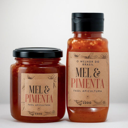 Mel com Pimenta 220g  – Explosão de sabor