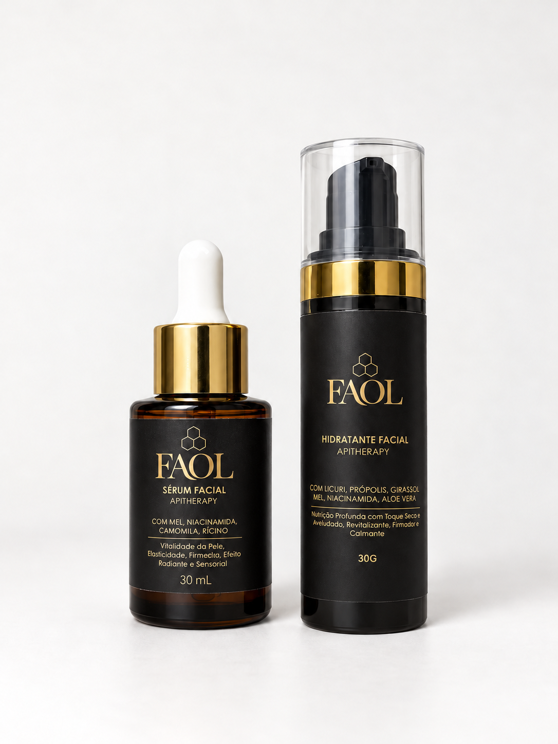 Kit Ritual Essencial FAOL - Serum + Hidratante